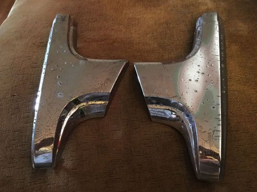 1970 ford ranchero oem chrome bed rail mouldings