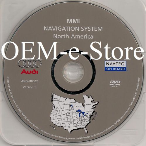 2005 2006 2007 audi a6 s6 avant quattro sedan wagon navigation dvd map us canada