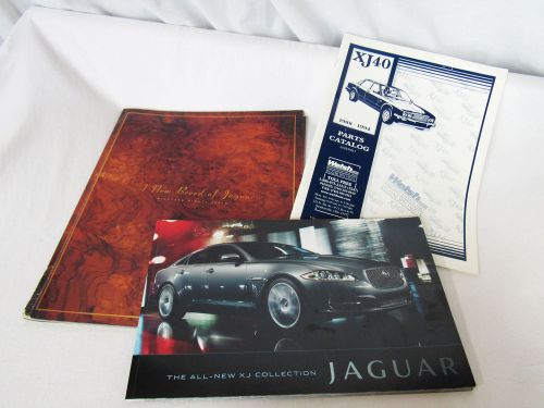 Jaguar xj40 parts catalog edition 1 - 1988-1994 + jaguar sales literature