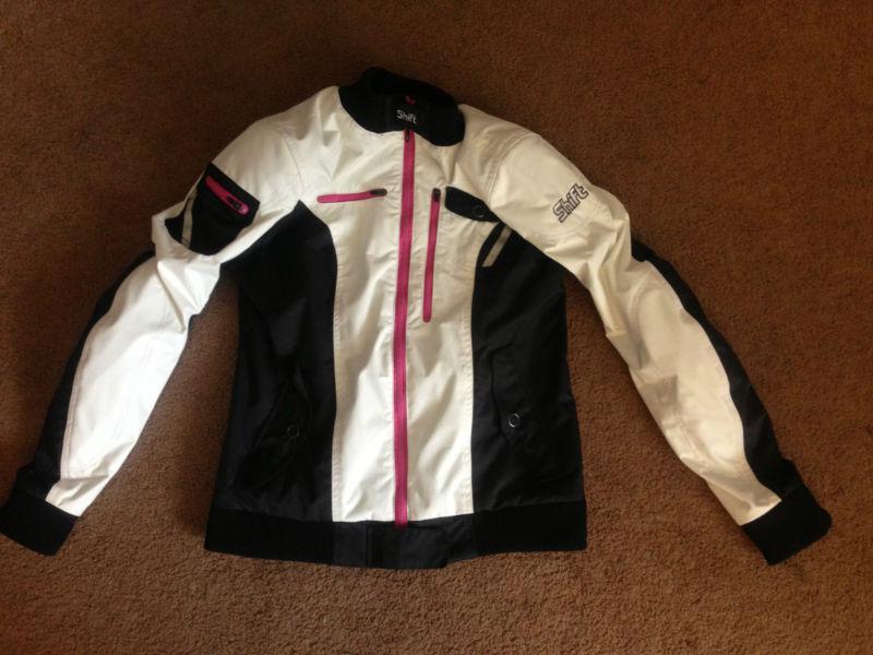 Women's motorcycle shift flare jacket - m