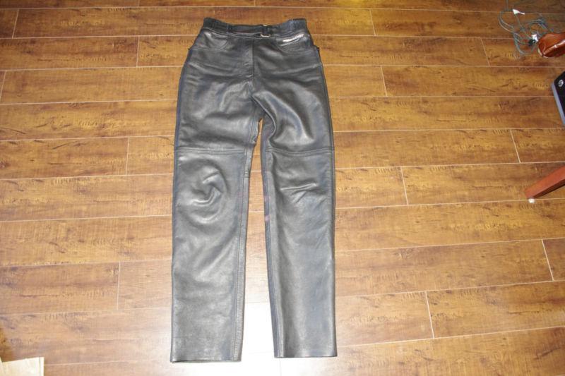 Joe rocket women size 8 leather motorcycle pants