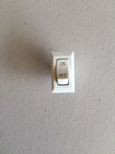 10 pack rv trailer white 12 volt single on/off switch 20a 14dc 2 prong sigma 1b