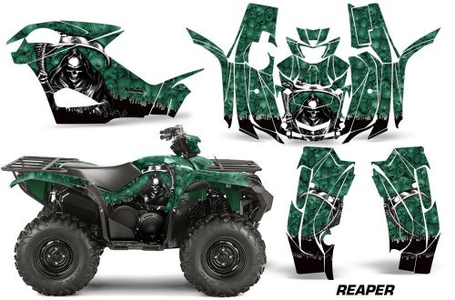 Amr racing yamaha grizzly eps/eps graphic kit wrap quad decals atv 2015+ reapr g