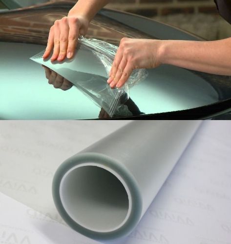 100ft x60" clear gloss bra light bumper hood paint protection film vinyl sheet