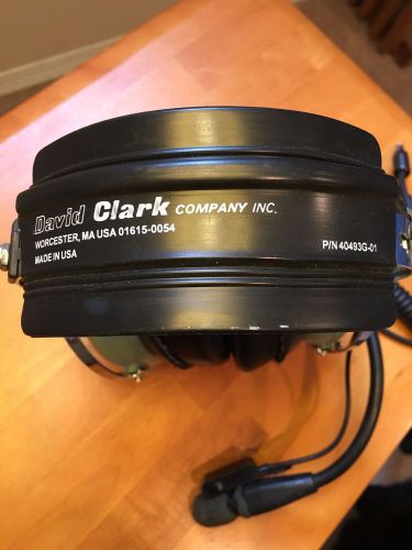 David clark aviation comm headset 40493g-01