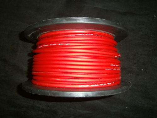 10 gauge awg wire per 1 ft red cable power ground stranded primary fast shipping