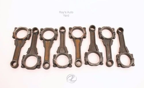 Connecting rods v8 215 buick 1961-1963 aluminum set of 8 buick engine piston