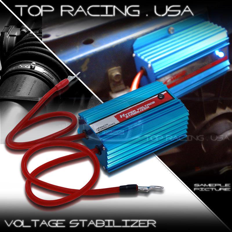 Universal battery saver voltage stabilizer regulator blue