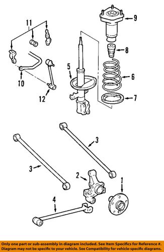 Lexus toyota oem 4873048120 04-06 rx330 rear suspension arm 48730-48120