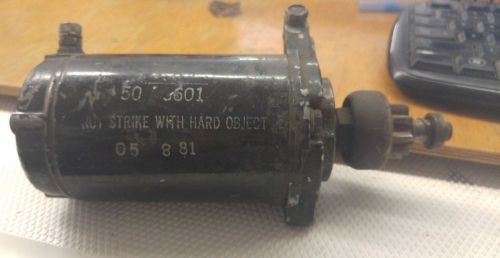 Mercury 35, 40, or 50 hp outboard motor starter 50-55601