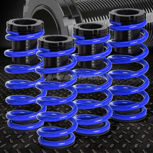 1-3" adjustable coilover suspension lowering spring for 85-98 vw golf/jetta blue