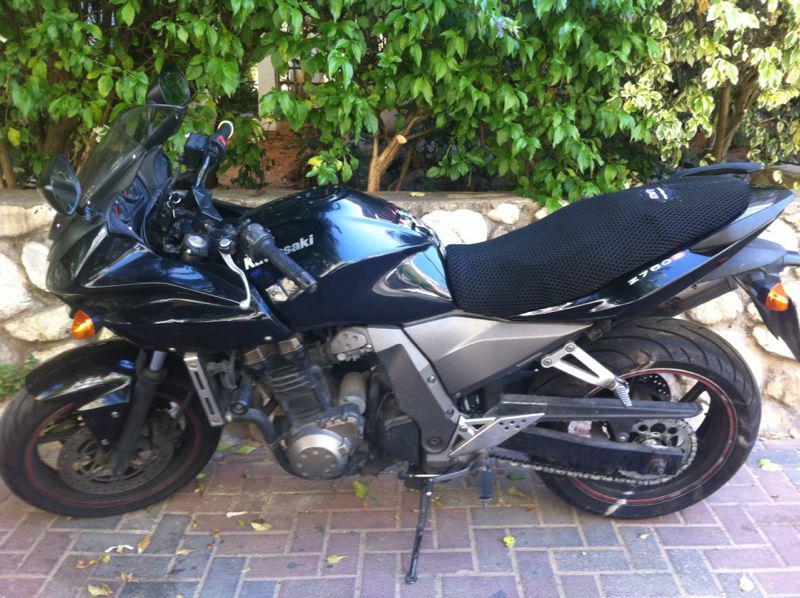  sit & fly new black seat cover net for kawasaki z750s  custom - made