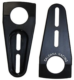 Saldana sprint car tail tank brackets,fuel cell mounts,1 1/2",adjustable