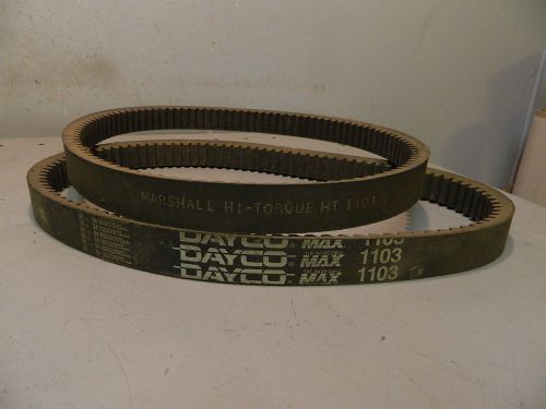 Vintage ski doo moto ski drive belt max 1103