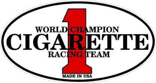 #l118 12" cigarette boat racing sticker decal racing team laminated