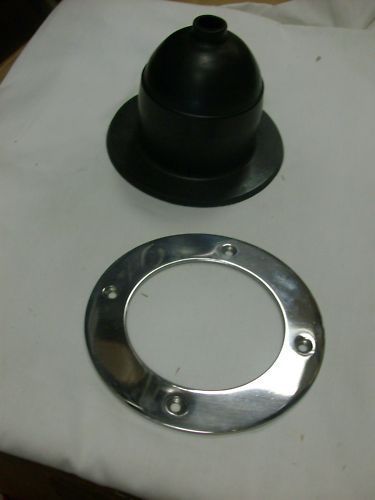 Gearshift boot trim ring  chrome ford models 1928-1936