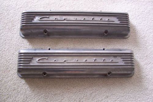55 56 57 58 59 chevrolet impala bel air corvette valve covers orig gm staggered