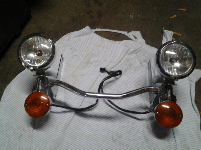 Find 07 Harley Davidson road king triple light bar with lights in Butte