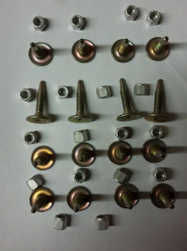 16 woody gold digger studs and big nuts 5/16 1.325