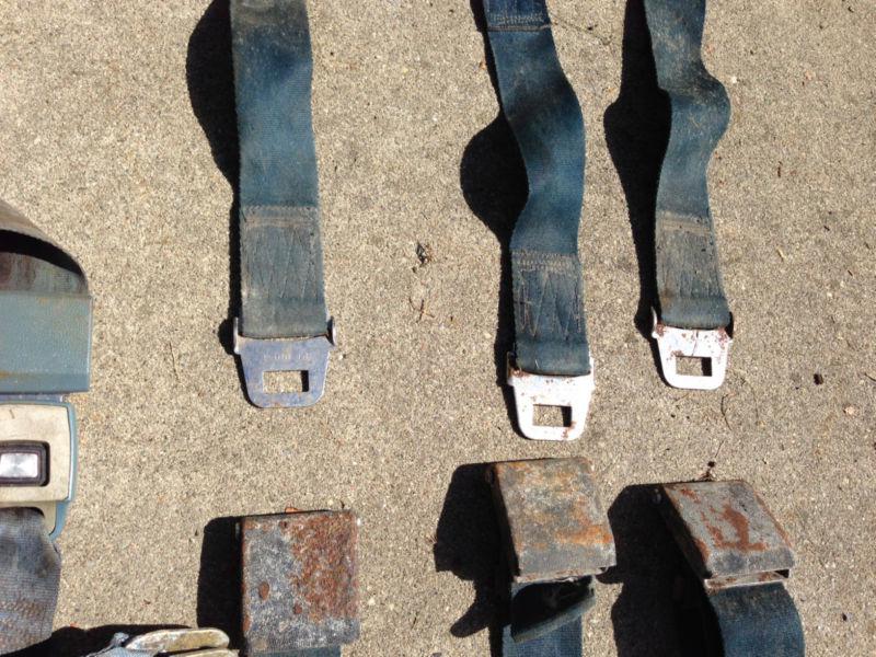 1968 Dodge Charger OEM Seat Belts, US $50.00, image 3