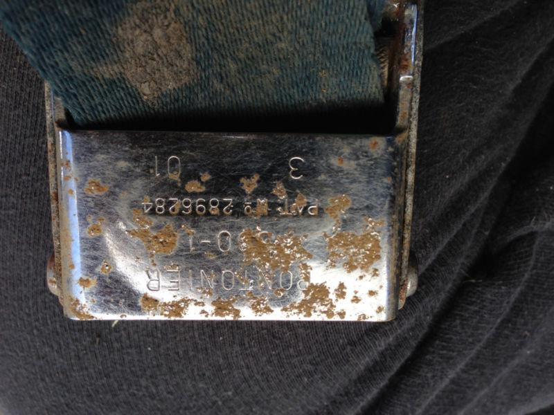 1968 Dodge Charger OEM Seat Belts, US $50.00, image 6