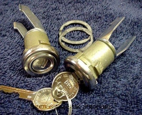 New door lock set with gm keys oldsmobile 1954 1955 1956 54 55 56