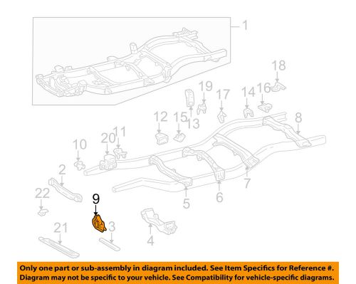 Toyota oem 02-04 tacoma frame-mount bracket right 5710735091