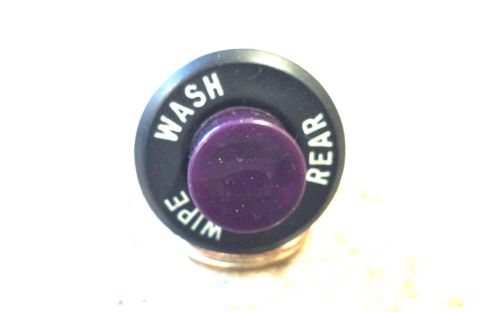 Volvo 1972 140 164 windshield washer rear switch purple button