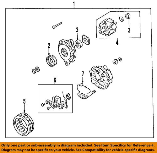Honda oem 06-11 civic-voltage regulator 31150rnaa01