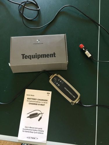 Porsche oem factory tequipment trickle battery charger maintainer charge