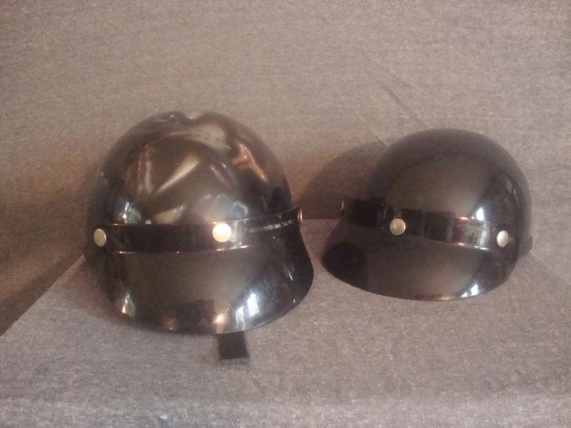 Lot of 3 motorcycle helmets. 2 are decoration use only, 1 dot approved