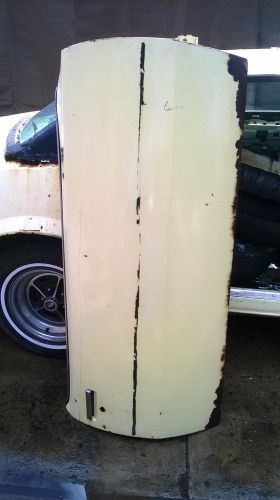 1977 buick regal solid passenger door w/glass &amp; hinges 1976 oldsmobile cutlass