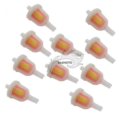 10x fuel filter for pit dirt motor bike atv quad go kart buggy pocket mini moto