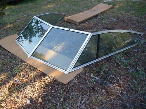 Boat windshield water bonnet new 25.5' wac
