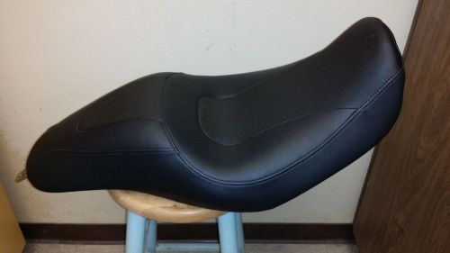 New harley davidson sportster seat leather softtail 1200 883 oem rdw-92/61-0067