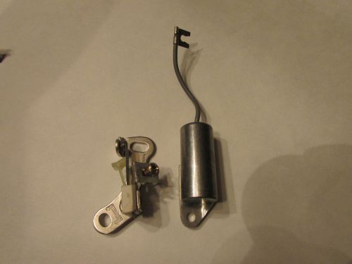 Nos ford ignition points and capacitor for 1967-1968 mustang falcon 269 engines