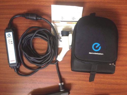 2011-2015 nissan leaf battery charger electric car charging cable oem 296903nf0a