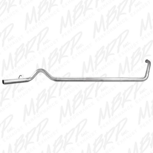 S6212plm mbrp 4&#034; turbo back exhaust system ford super duty 6.0l 2003-2007