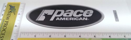 Pace trailer  - pace american dome decal - part # 670449 (from oem supplier)