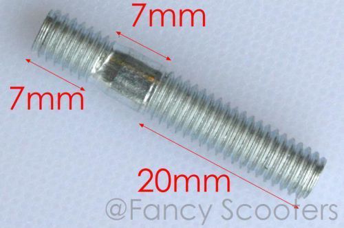 Gas scooter muffler to engine mounting bolt  m6 x34mm