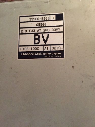 2002 suzuki aerio 2.0 at electrical control unit ecm ecu pn: 33920-55gq 3 !!!