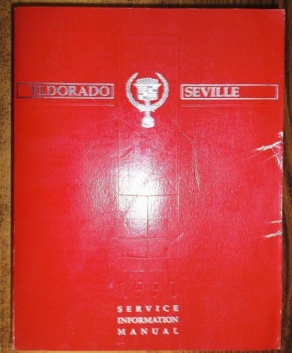 1990 cadillac eldorado &amp; seville fwd service shop repair manual oem 90