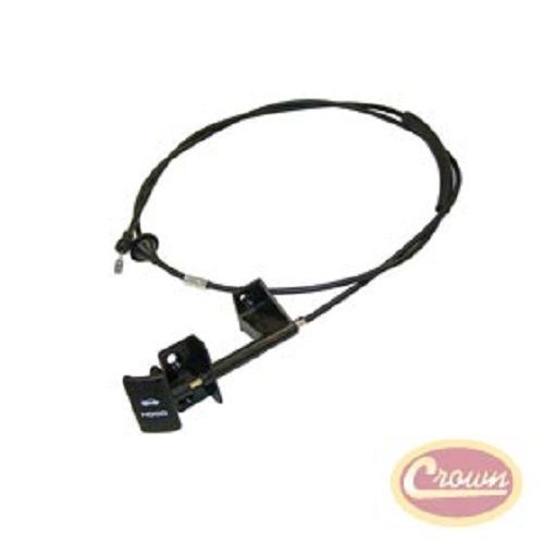 1997-01 jeep cherokee xj replacement hood release cable,55235483ad