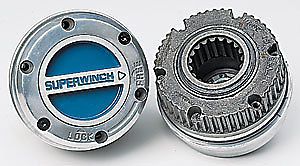 Superwinch 400518 4x4 front hub dana 44; 19-spline; internal pair;