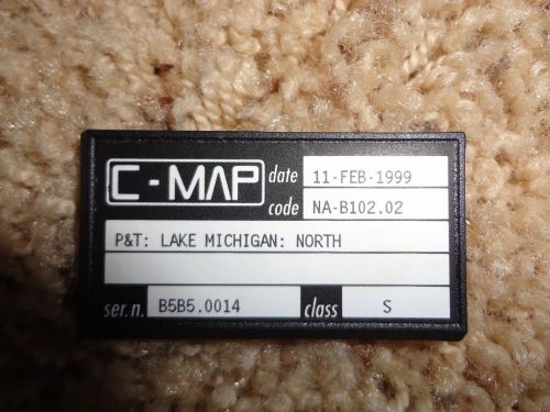 C-map chip for northern lake michigan waters