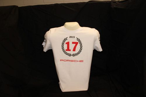 Porsche genuine oem t-shirt le mans whit wap-971-xxl-0f