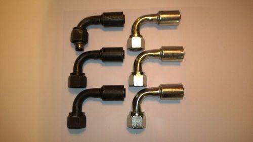 A/c hose fitting steel #10 female step to #12 reduced dia hose lot405513r