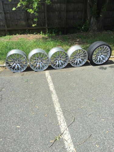 5 stasis 20 x 10 rims off audi s8