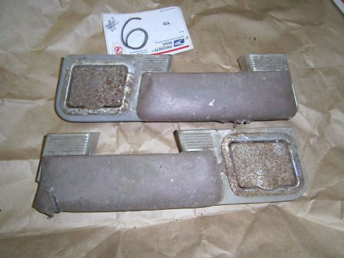 1964-1967 malibu impala gto skylark cutlass 2 door rear arm rests w/ ashtray