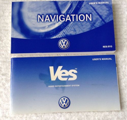 Volkswagen routan 2009 navigation manual + ves video entertainment system manual